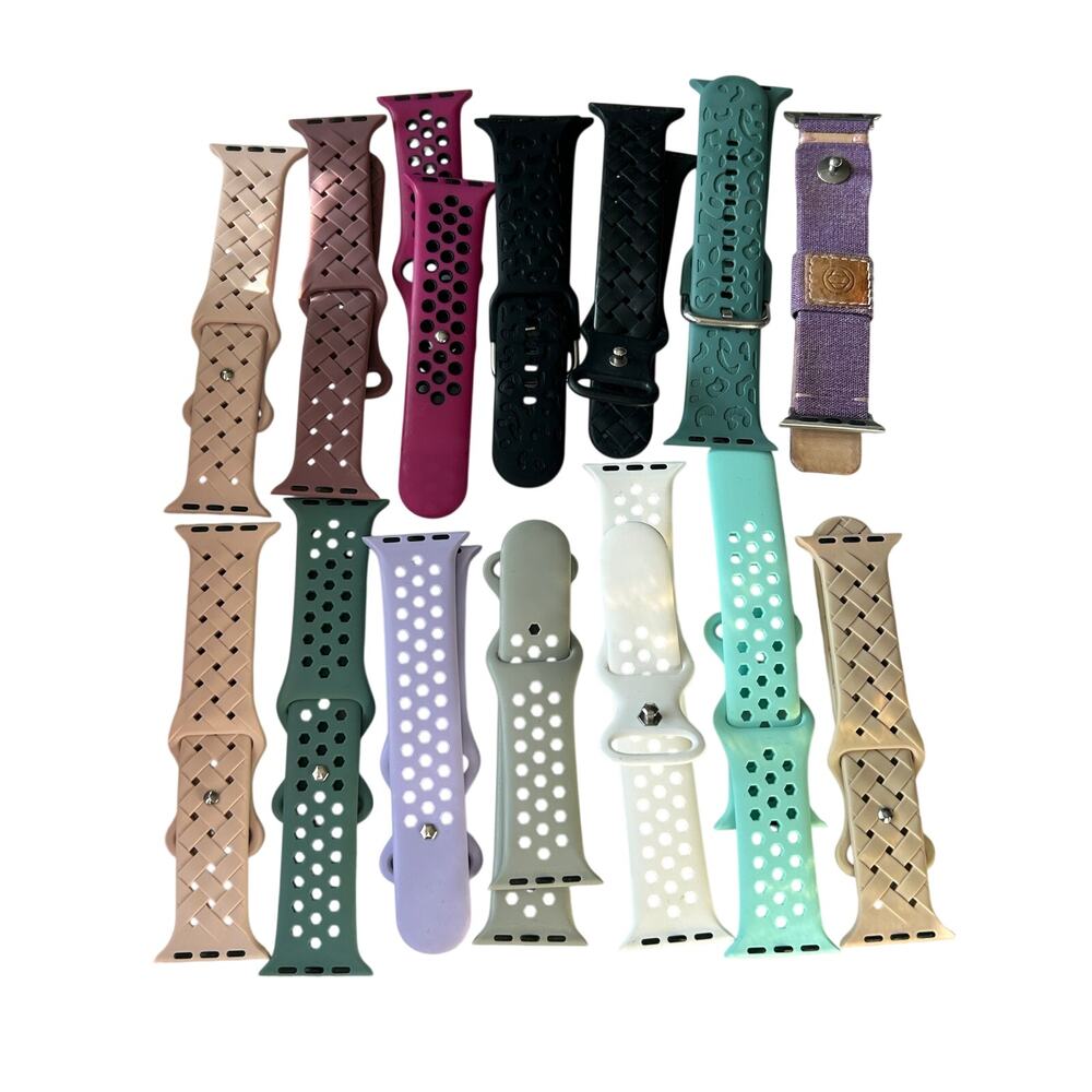 31 Apple Watch bands and 10 face covers